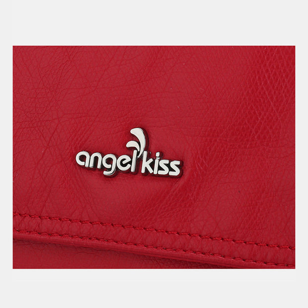 Multi-Compartment Soft Elegant Crossbody Bag