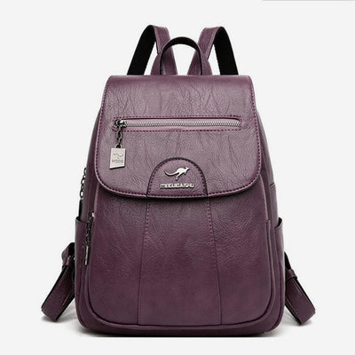 Small Backpack Purse for Women Soft PU Leather Casual Daypack Bags