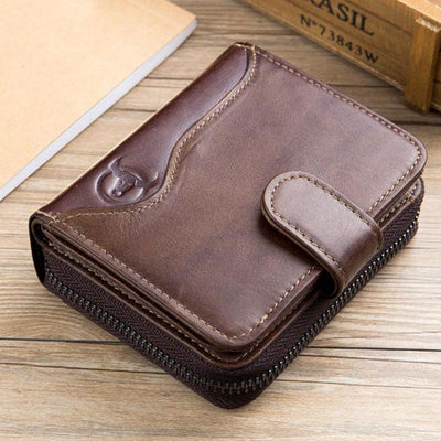 Genuine Leather Multi Card Wallet