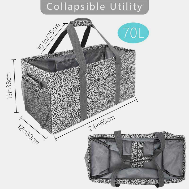 Storage Bag For Home Travel Foldable Clothing Clutter Storage Basket