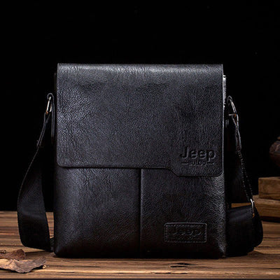 Daily Messenger Bag For Men Vintage With Small Wallet