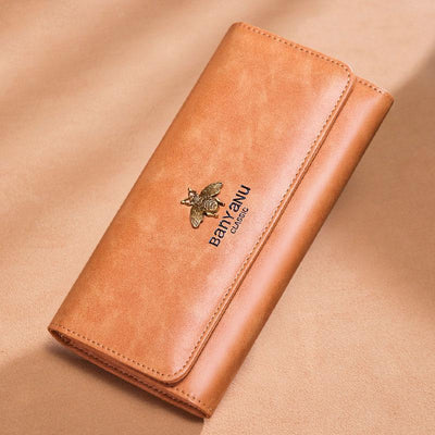 Large-Capacity Retro Wallet