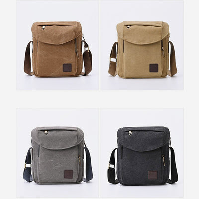 Canvas Business Messenger Bag