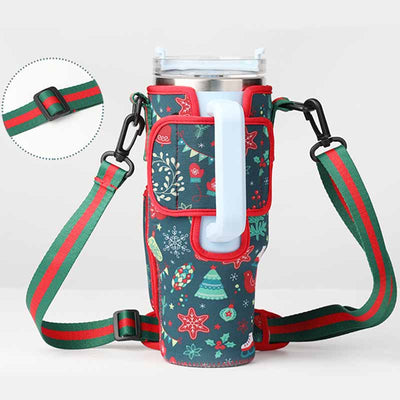 Portable Bottle Storage Bag For Ice Bully Cup Crossbody Purse