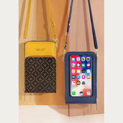 Phone Bag For Women Multiple Colors Touchable Daily Leather Clip