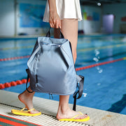 Waterproof Backpack Dry Wet Depart Swimming Yoga Sport Shoulder Training Gymsack