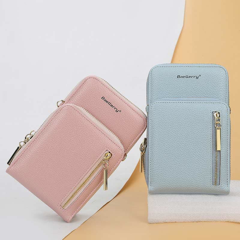 Small Crossbody Cellphone Purse for Women Mini Messenger Shoulder Bag