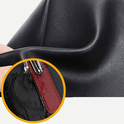 Messenger Bag for Men Soft PU Leather Casual Crossbody Handbag