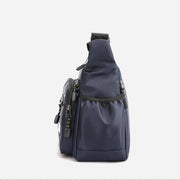 Nylon Crossbody Bag For Men Large Capacity Nylon Casual Shoulder Bag