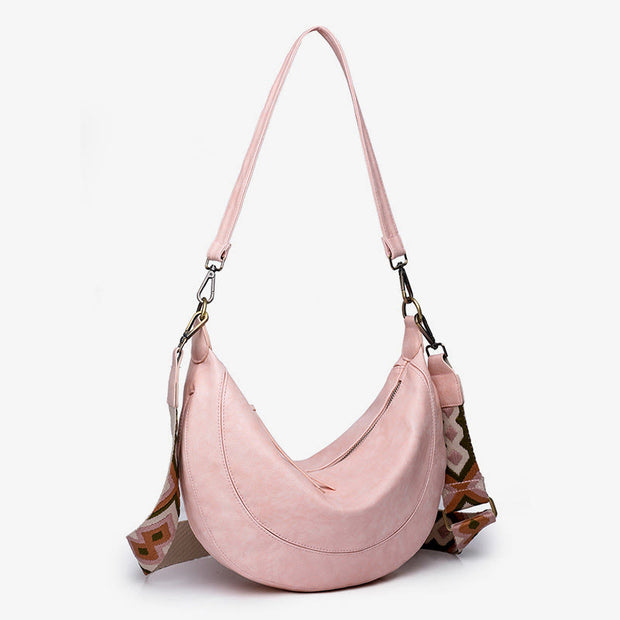 Shoulder Bag For Women Large Capacity Pu Leather Crossbody Bag