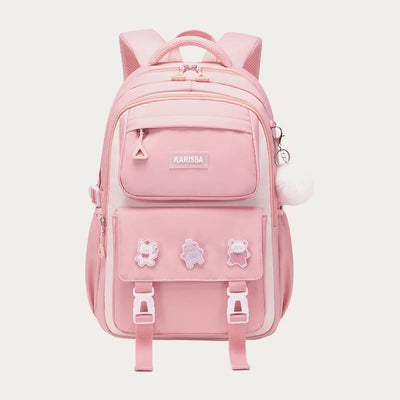 Backpack For Women Cute Accessory Water Resistant Durable Schoolbag