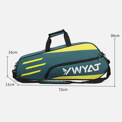 Badminton Racket Bag For Teens Waterproof Nylon Thicken Shoulder Backpack