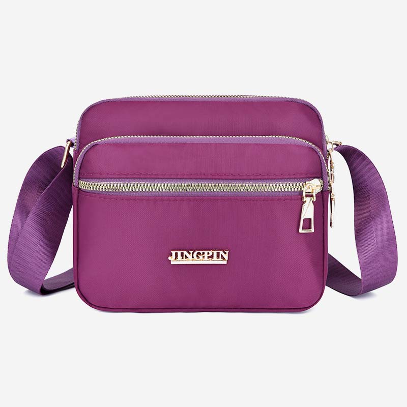 Super Large Capacity Multi-Compartment Waterproof Casual Crossbody Bag