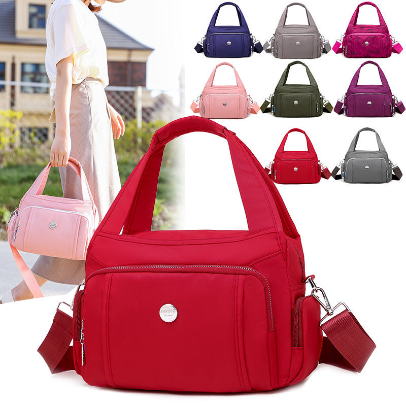 Nylon Casual Travel Handbag Shoulder Bag