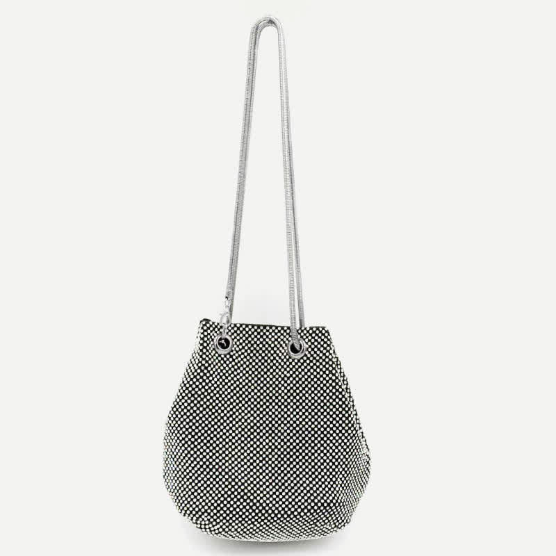 Glitter Shoulder Bag Purses Handbags Crystals Evening Bag for Women Girls