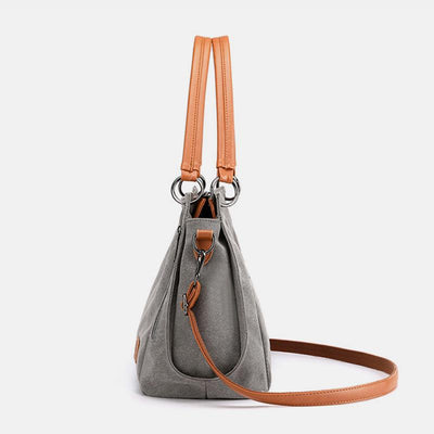 Large Capacity Casual Canvas Crossbody Bag