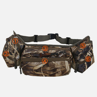 Large Waist Bag for Men Camo Waist Pack Belt Bag