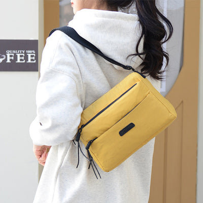 Lightweight Underarm Shoulder Bag Soft Nylon Crossbody Bag For Women