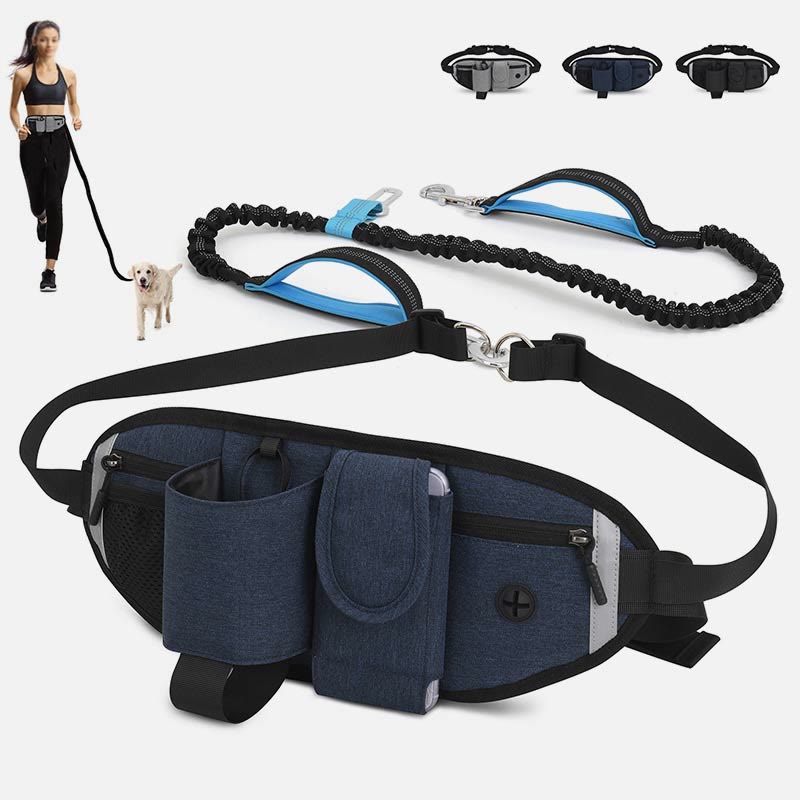 Multifunctional Waist Bag For Running Waterproof Dog Leash Sports Pack