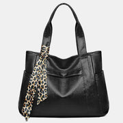 Limited Stock: Women's Leather Tote Shoulder Bag