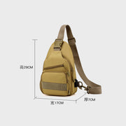 Sling Bag For Men Canvas Casual Sports Large Chest Bag