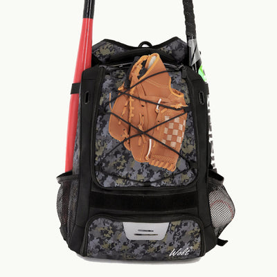 Baseball Equipment Backpack Kids Adult Training Outdoor Sports Bag