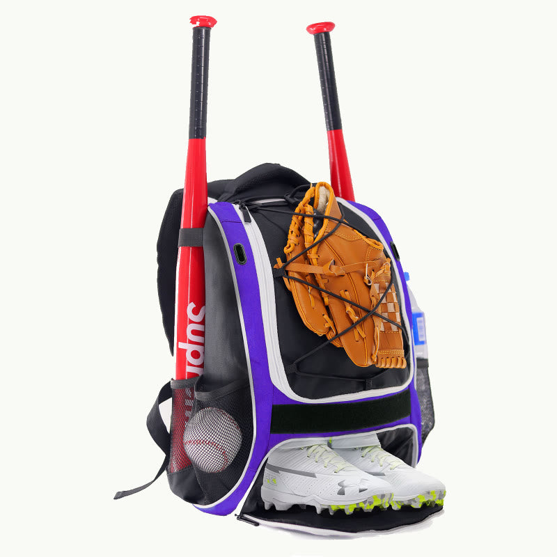 Baseball Equipment Backpack Kids Adult Training Outdoor Sports Bag