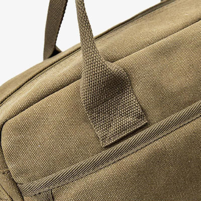 Messenger Bag for Men Casual Canvas Multi-Pocket crossbody bag