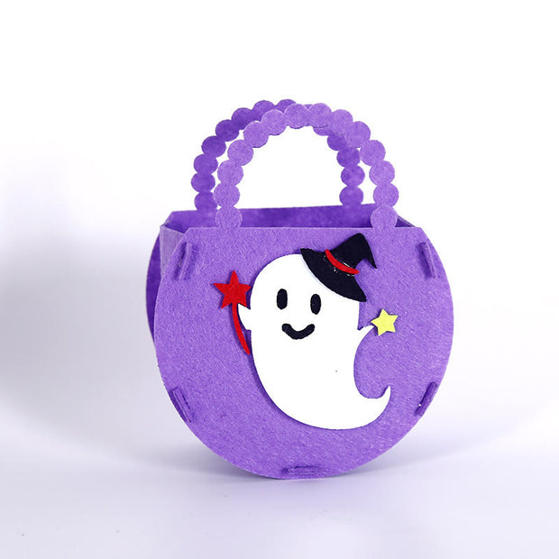 Halloween Pumpkin Candy Bag For Children Cute Tote Bag