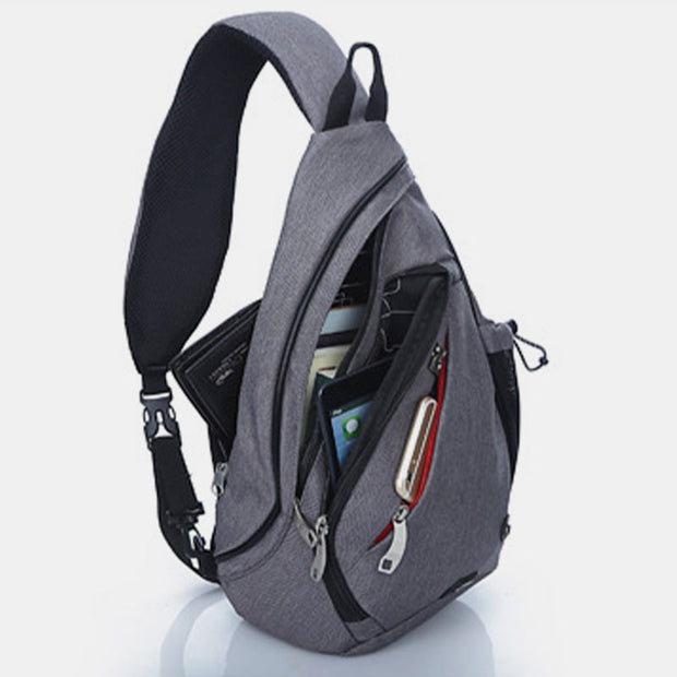 Large Capacity Waterproof Breathable Comfortable Anti-theft Sling Bag