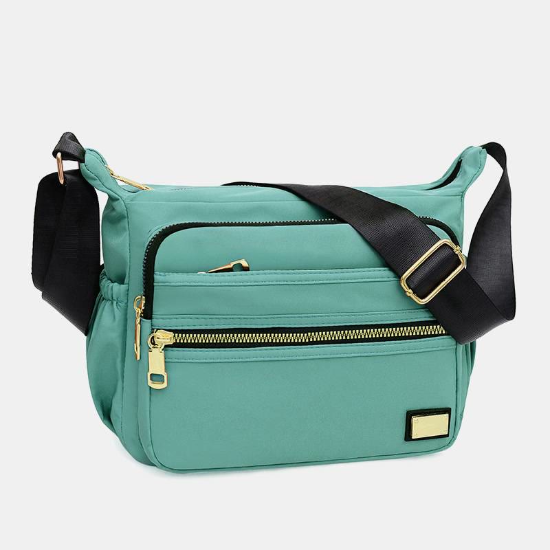 Crossbody Bag for Women Lightweight Nylon Multi Pocket Shoulder Purses Handbags