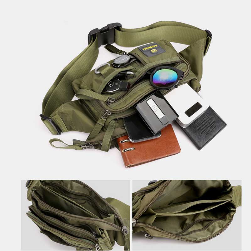 Large-Capacity Lightweight Sling Bag Waist Bag