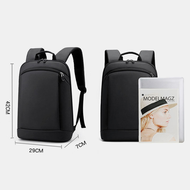 Slim Laptop Backpack for Business Work Commuter Backpack for Men Women