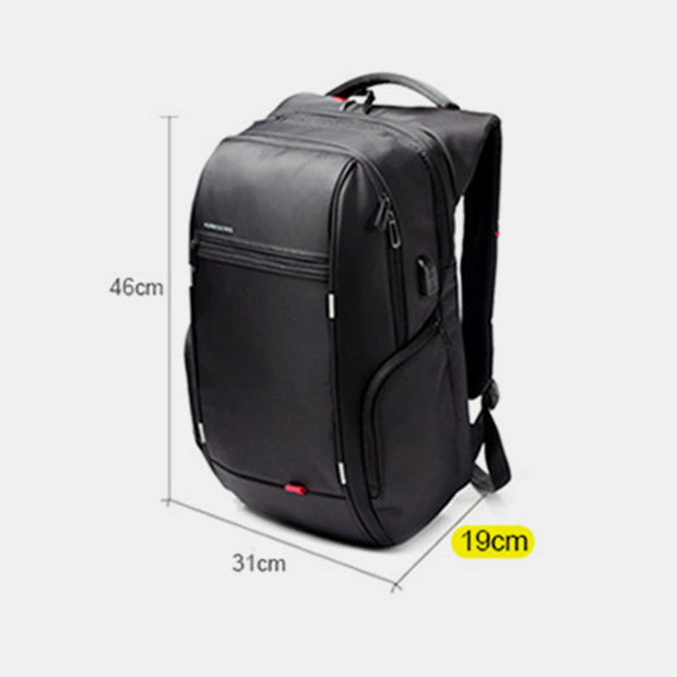 Extra Large Laptop Backpack College Business Computer Backpack with USB Charging Port