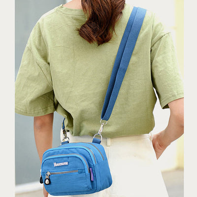 Crossbody Bag For Women Casual Adjustable Strape Nylon Waist Bag