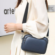 Crossbody Bag For Women Simple Outing Soft Genuine Leather Bag