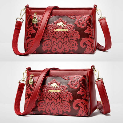 Vintage Women Floral Handbg Crossbody Purses Ladies Casual Shoulder Bags