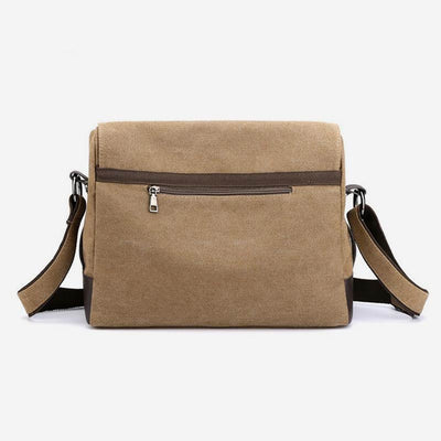 Casual Large Capacity Canvas Messenger Bag