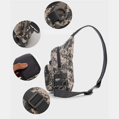 Camouflage Outdoor Waterproof Multifunctional Sling Bag