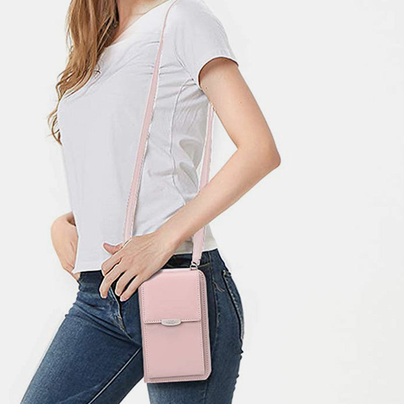 Multifunctional Multi-Slot Elegant Wallet Crossbody Phone Bag