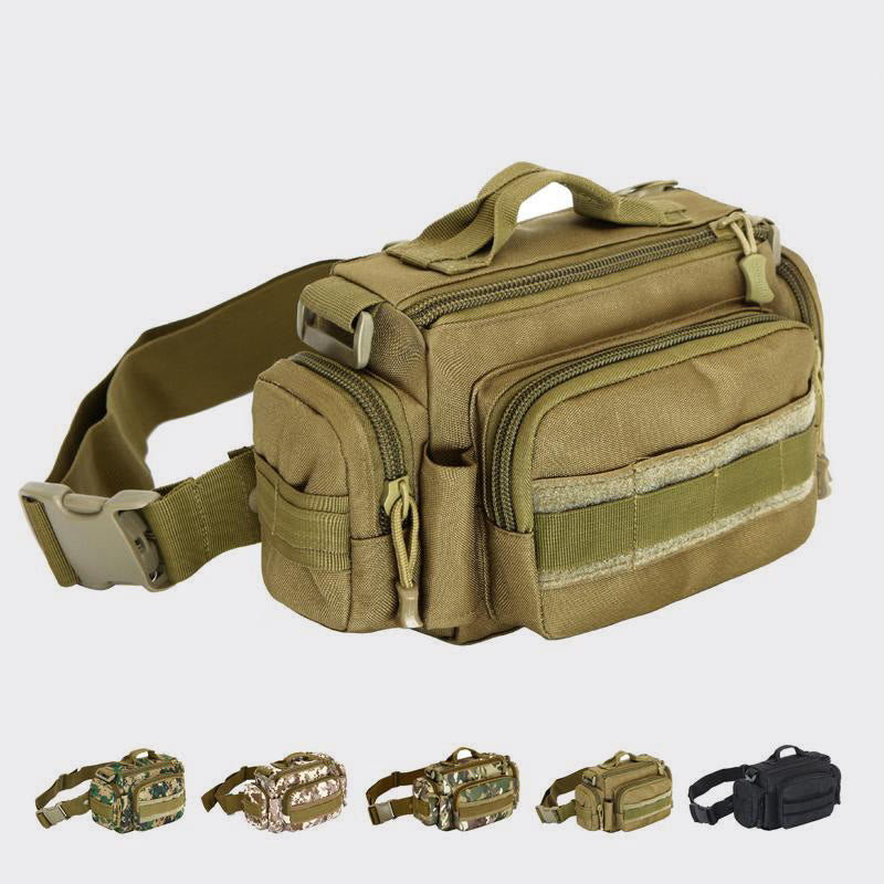 Waist Bag For Men Outdoor Multi-Purpose Riding Large Crossbody Shoulder Bag