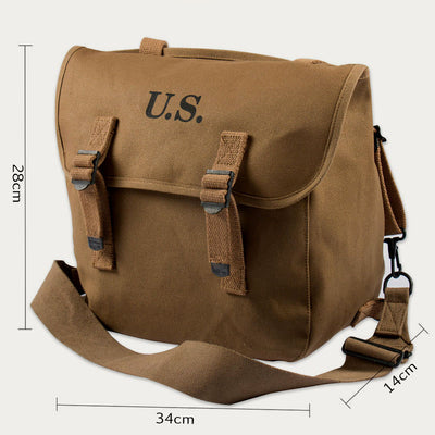 Tactical Crossbody Bag for Men Military Rover Canvas Shoulder Bag