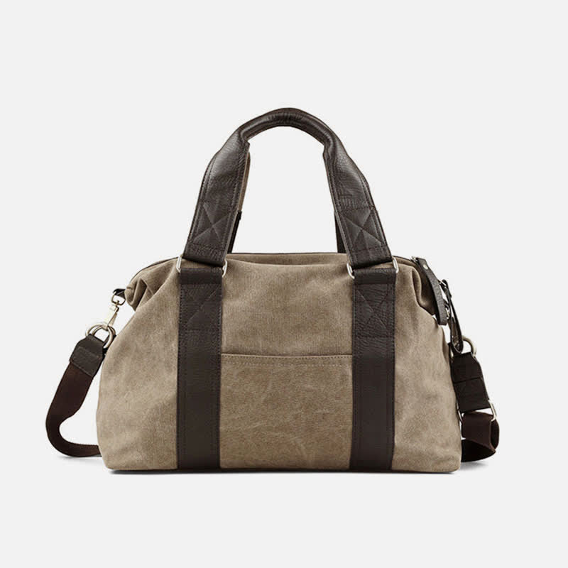 Canvas Handbag for Women Men Shoulder Work Bag