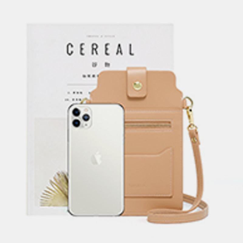 Elegant Crossbody Phone Bag With Touch Screen