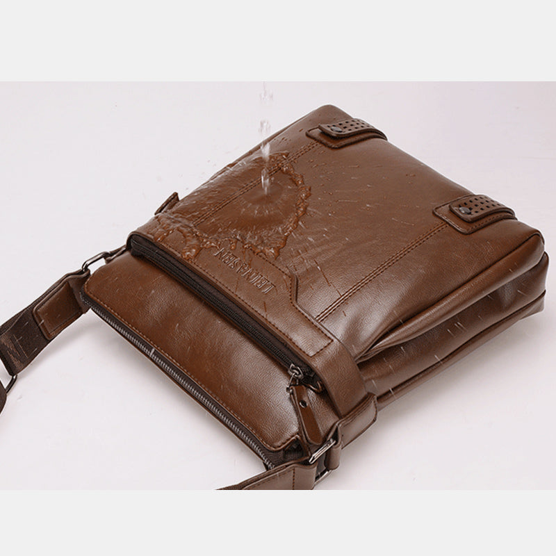 Waterproof Business Independent Double-layer Messenger Bag