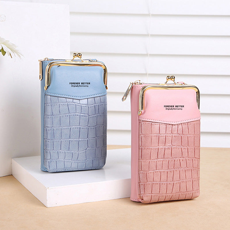 Small Crossbody Cell Phone Purse for Women Mini Shoulder Bag Wallet