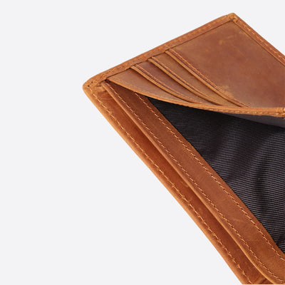 It's All About The Money Engrave Leather For Men RFID Purse