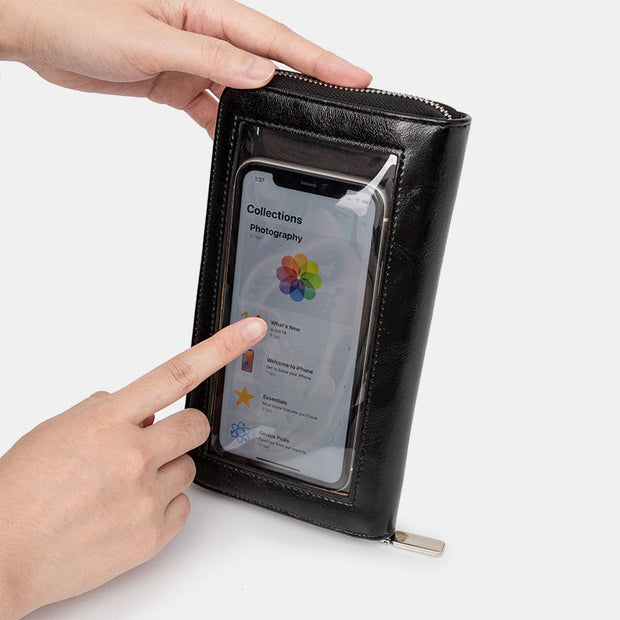 Large Capacity Touch Screen Phone Purse