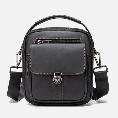 Large Capacity Retro Genuine Leather Crossbody Bag