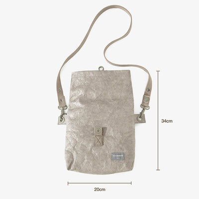 Eco-Friendly Tyvek Bag Crossbody Purse Tear Resistant Shoulder Bag